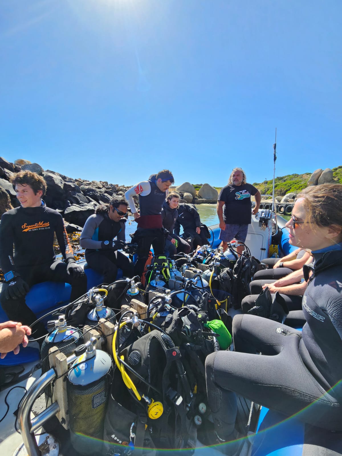 Diving companions False Bay